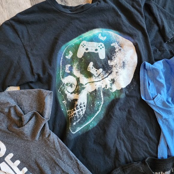 Men's Size M Gaming Graphic Tees // Gaming Shirts // Gaming Tees // Shirt Bundle - Picture 3 of 7